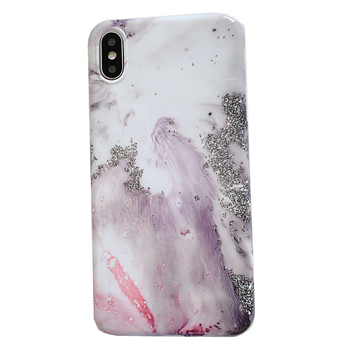 

Case With (HD)Tempered Glass Front Screen Protector For Apple iPhone 11 /11 Pro /11 Pro Max Dustproof / IMD Back Cover Marble TPU for iPhone 7/7P/ 6 /6p/XS/XR/XS MAX