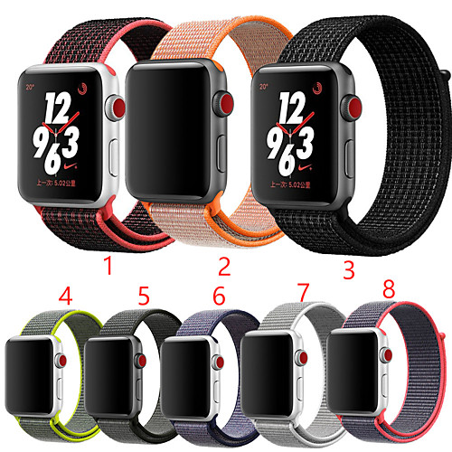 

Apple Watch nylon Strap Series 5/4/3/2/1 iwatch Sport Business Bands High-end Fashion comfortable Soft Nylon Wrist Straps
