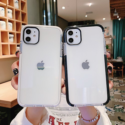 

Phone Case For Apple Back Cover iPhone 11 Pro Max SE 2020 X XR XS Max 8 7 6 Shockproof Dustproof Ultra-thin Transparent TPU