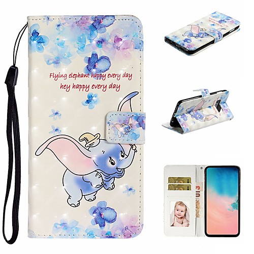 

Case For Samsung Galaxy S9 / S9 Plus / S8 Plus Wallet / Card Holder / with Stand Full Body Cases Animal PU Leather For Galaxy S8/S10/S10 Plus/S10E/S7/S7 Edge