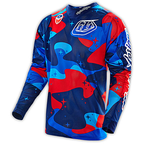 

TLD speed down cycling suit long sleeve top men's long sleeve cross country motorcycle Jersey suit racing suit customization