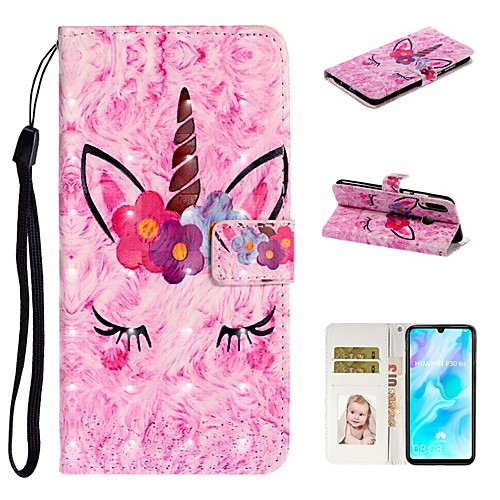 

Case For Huawei P20 Pro / Huawei P20 lite / Huawei P30 Wallet / Card Holder / with Stand Full Body Cases Animal PU Leather For Huawei P30 Lite/P30 Pro/P8 Lite 2017/P10 Lite