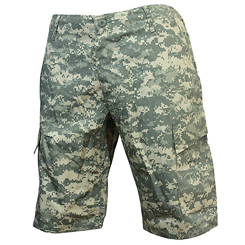 

Men's Streetwear Shorts Pants Camouflage Green