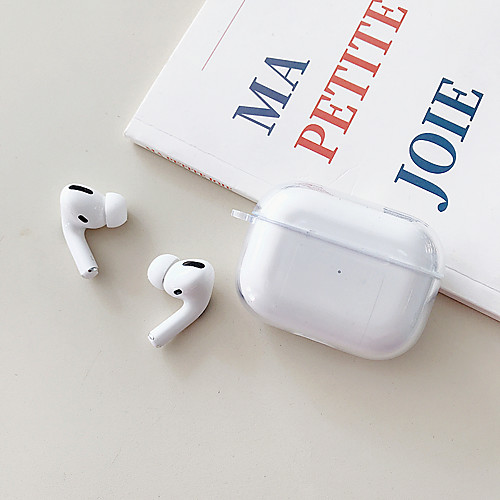 

Case For AirPods Pro Transparent Headphone Case Soft