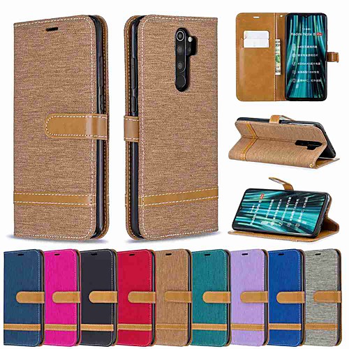 

Case For Xiaomi Redmi Note 8 Pro / Redmi Note 8 / Redmi Note 7 Pro Wallet / Card Holder / with Stand Full Body Cases Solid Colored PU Leather / TPU for Redmi Note 7 / Redmi 8 / Redmi 8A / Redmi K20