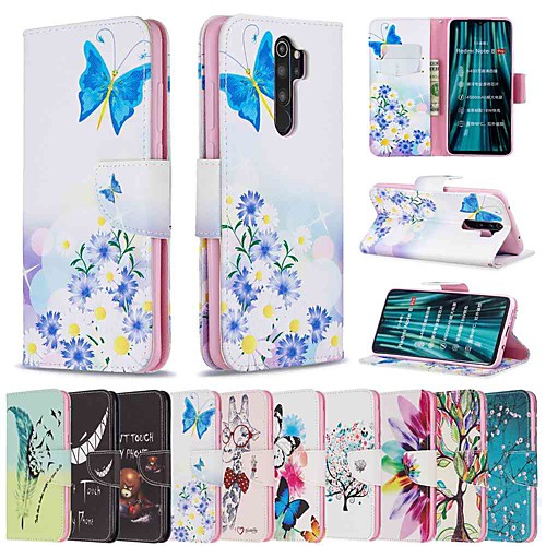 

Case For Xiaomi Redmi Note 8 Pro / Redmi Note 8 / Redmi Note 7 Pro Wallet / Card Holder / with Stand Full Body Cases Feathers PU Leather / TPU for Redmi Note 7 / Redmi 8 / Redmi 8A / Redmi K20