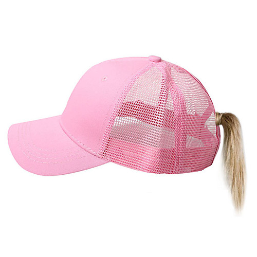 

Men's Baseball Cap Solid Colored Fabric Hat / Spring / Summer