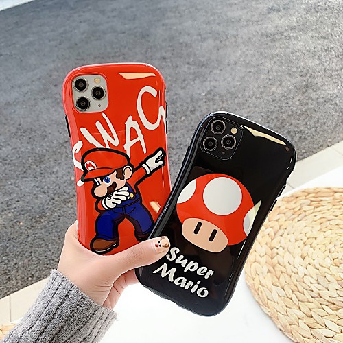 

Case For Apple iPhone 11 / iPhone 11 Pro / iPhone 11 Pro Max Shockproof / with Stand Back Cover Cartoon TPU
