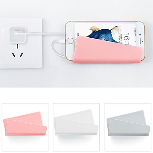 

Wall-mounted Mobile Phone Wall Charger Adapter Charging Holder Hanging Stand Bracket Support Charge Hanger Rack Shelf Cell Phone hook