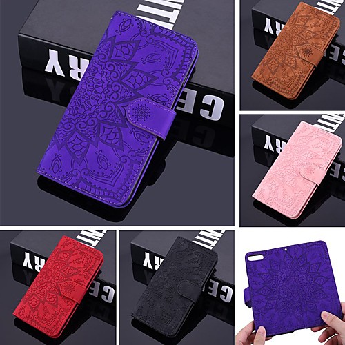 

Case For Huawei P20 Pro/P20 lite/P30 Wallet / Card Holder / Embossed Full Body Cases Solid Colored / Flower PU Leather For Huawei P30 Pro/P30 Lite/P Smart Z/P Smart 2019/Nova 5/Nova 3i/P Smart Plus