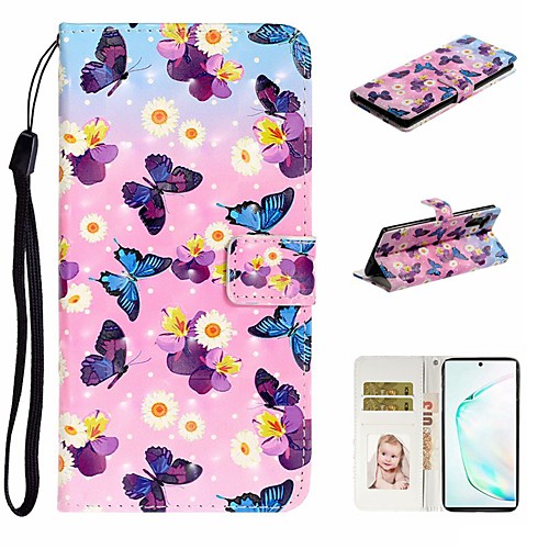 

Case For Samsung Galaxy A6 (2018)/A7(2018) / A8 2018 Wallet / Card Holder / with Stand Full Body Cases Butterfly PU Leather For Galaxy A10S/A20S/A30S/A50S/Note 10 Plus/J6 Plus/J4 Plus/Note 10