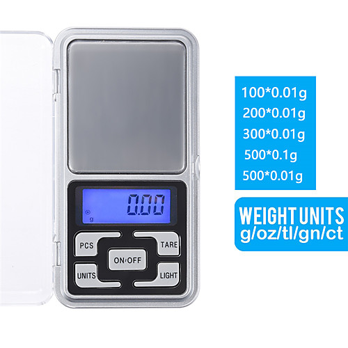 

0.01-500g Weigh Digital Kitchen Scales Jewelry Scales LCD Display Mini Electronic Scale Balance Pocket Scale Kitchen tools