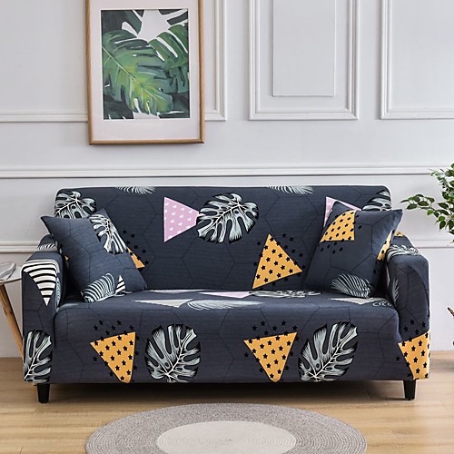 

Sofa Cover Stretch Cheap Slipcovers Soft Durable Couch Cover 1 Piece Spandex Jacquard Fabric Washable Furniture Protector Armchair Loveseat L-shape