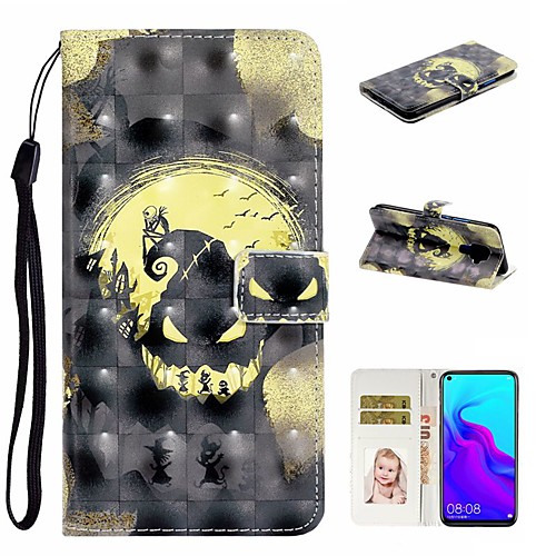 

Case For Huawei Honor 10 Lite /Honor 7A / Mate 10 lite Wallet / Card Holder / with Stand Full Body Cases Skull PU Leather For Huawei Mate 20 lite/Y6 2018/Mate 30 lite/Mate 30 Pro/Mate 30/Mate 20 Pro