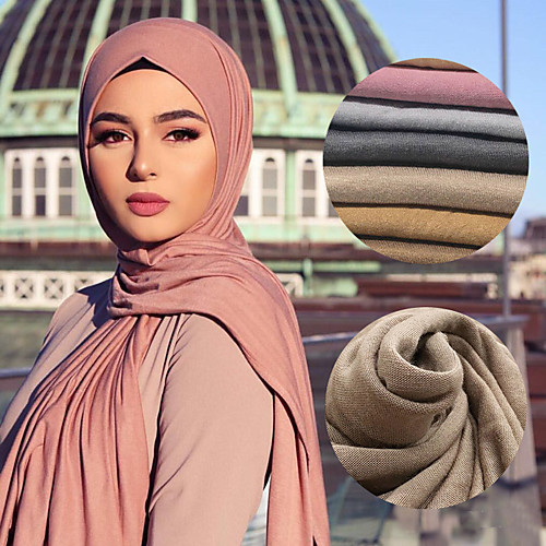 

Women's Work / Basic / Cute Hijab - Solid Colored