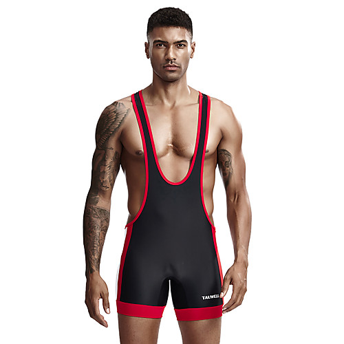 

TAUWELL Men's One-piece Jumpsuit Activewear Set Workout Outfits Athletic Sleeveless Quick Dry Breathable Soft Fitness Gym Workout Basketball Running Jogging Sportswear Black Sky Blue Activewear