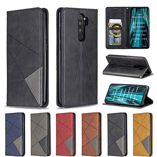 

Case For Xiaomi Redmi Note 8 Pro / Redmi Note 8 / Redmi Note 7 Pro Wallet / Card Holder / with Stand Full Body Cases Solid Colored PU Leather / TPU for Redmi Note 7 / Redmi 8 / Redmi 8A / Redmi K20