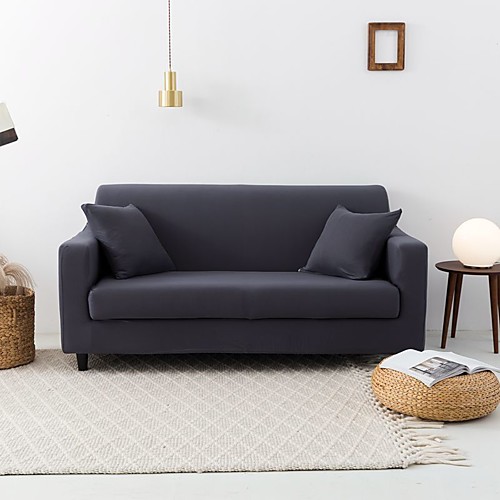 

Sofa Cover Stretch Slipcovers Soft Durable solid color Couch Cover Washable Furniture Protector Armchair/Loveseat/Three Seater/Four Seater/L shaped sofa