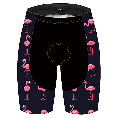 

21Grams Women's Cycling Shorts Spandex Bike Pants / Trousers Padded Shorts / Chamois Bottoms Quick Dry Sports Flamingo Black / Pink Mountain Bike MTB Road Bike Cycling Clothing Apparel Bike Wear