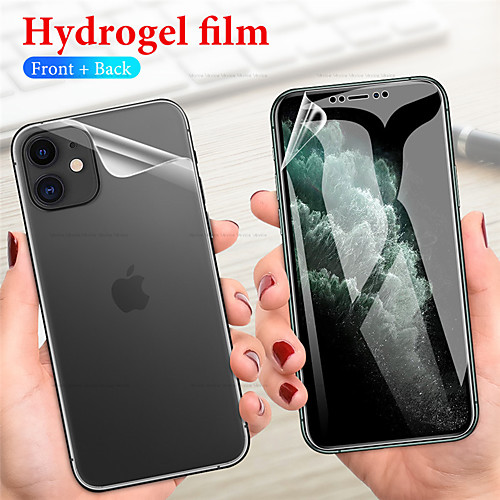 

Ultra-thin front and rear TPU hydrogel protective film iPhone11 Pro Max iPhoneX / Xs XR XSMAX iPhone7 / 8 Plus hydrogel protective film