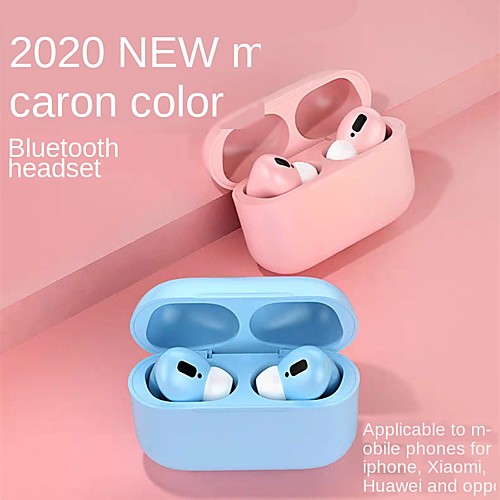 

LITBest airpods pro TWS True Wireless Earbuds Wireless Bluetooth 5.0 with Volume Control with Charging Box Automatic Ear Detection Rename GPS Find My Devices (iOS) 1 to 1 Replica for Mobile Phone