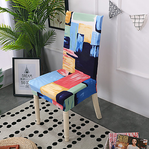 

Chair Cover Dining Chair Slipcover Super Fit Stretch Removable Washable Short Dining Chair Protector Cover Seat Slipcover for Hotel/Dining Room/Ceremony/Banquet Wedding Party