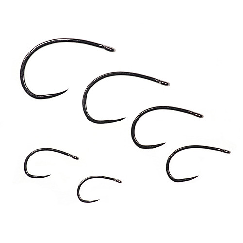 

20 pcs Circle Hook Carbon Steel Fishing Hooks Fly Fishing / Freshwater Fishing / General Fishing Non Hang-Nail Needle Size 18# / 8# / 10# / 16# / S