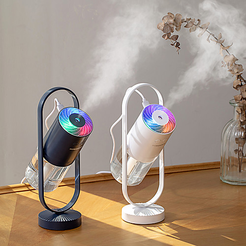 

Air Humidifier USB Electric Ultrasonic Essential Oil Aromatherapy diffuser freshener sprayer 360 degree rotation 7 color lamp home