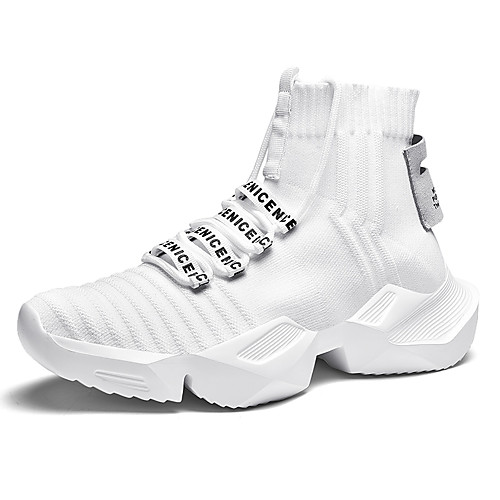 

Men's Tissage Volant Fall / Spring & Summer Trainers / Athletic Shoes Running Shoes / Walking Shoes Breathable White / Black