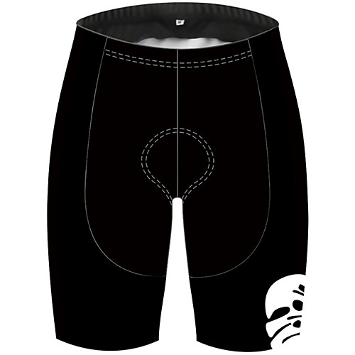 

21Grams Women's Cycling Shorts Spandex Bike Shorts Pants Padded Shorts / Chamois Quick Dry Breathable Sports Solid Color Leaf Floral Botanical Black Mountain Bike MTB Road Bike Cycling Clothing
