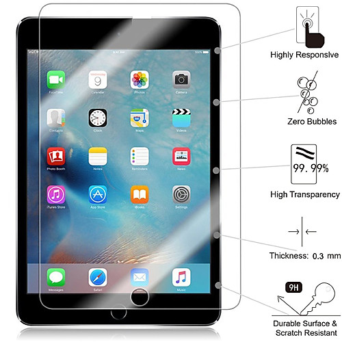

iPad Tempered Film Suitable For Mini123 Anti-fingerprint Anti-scratch iPad234 Super Strong Second-generation Tempered Glass With high-end Packaging