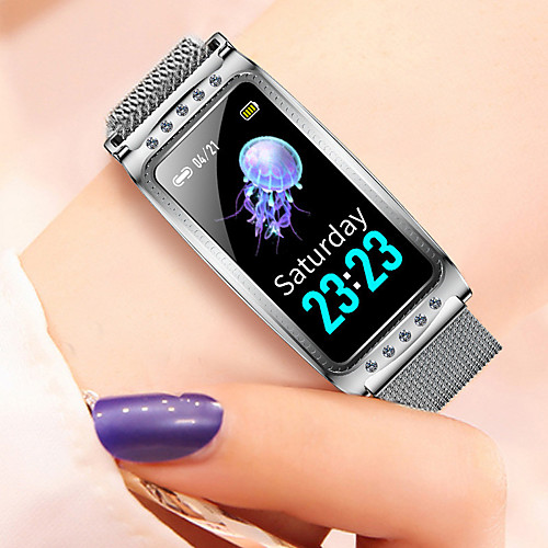 F28 Unisex Smart Wristbands Bluetooth Waterproof Heart Rate Monitor Blood Pressure Measurement Distance Tracking Information Pedometer Call Reminder Activity Tracker Sleep Tracker Sedentary Reminder
F28 Unisex Smart Wristbands Bluetooth Waterproof Heart Rate Monitor Blood Pressure Measurement Distance Tracking Information Pedometer Call Reminder Activity Tracker Sleep Tracker Sedentary Reminder