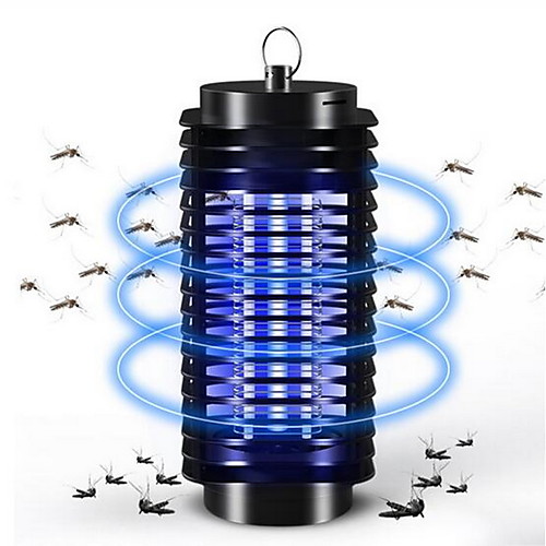 

Led Night Lamp Electronics Mosquito Repeller Pest Repeller Effective Safe Silent Trap Moth Fly Wasp Bug Insect Light Black