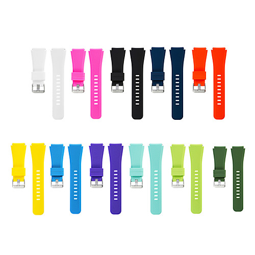 

Watch Band for Gear S3 Frontier / Gear S3 Classic / Gear S3 Classic LTE Samsung Galaxy Sport Band Silicone Wrist Strap
