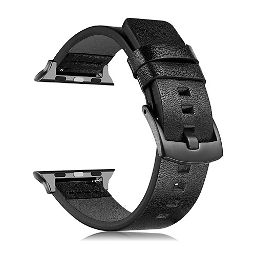 

For Apple Watch Genuine Leather Band 5 4 3 2 1 Series Band 44mm 42mm 38mm 40mm Strap