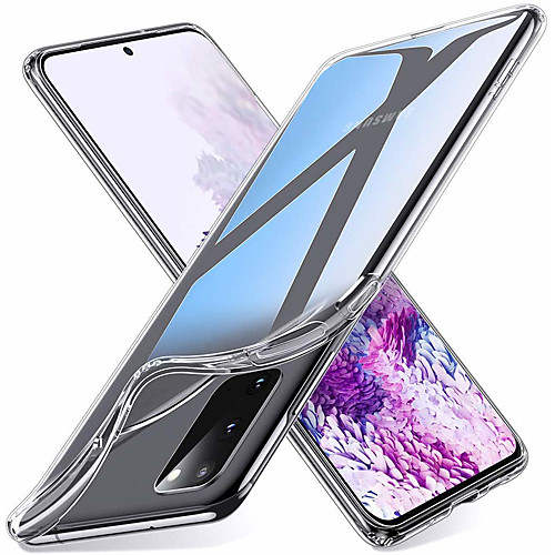 

Case For Samsung Galaxy S20 Plus / S20 Ultra / S20 Ultra-thin / Transparent Back Cover Transparent TPU