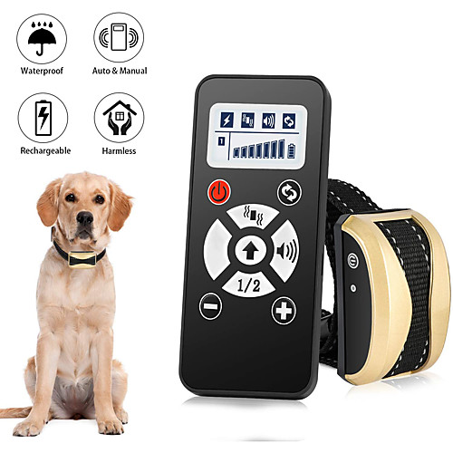 

Dog Training Shock Collar Wireless Multi-functional Dog Pets Waterproof Wireless Electronic / Electric Adjustable Flexible Easy to Install Electronic Behaviour Aids For Pets
