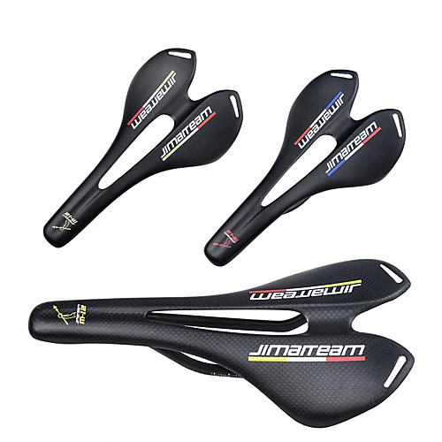 

JIMAITEAM Bike Saddle / Bike Seat Cycling Breathable Outdoor Professional Carbon Fiber Full Carbon Cycling Mountain Bike MTB Folding Bike Recreational Cycling Green / Black Black / Yellow Red