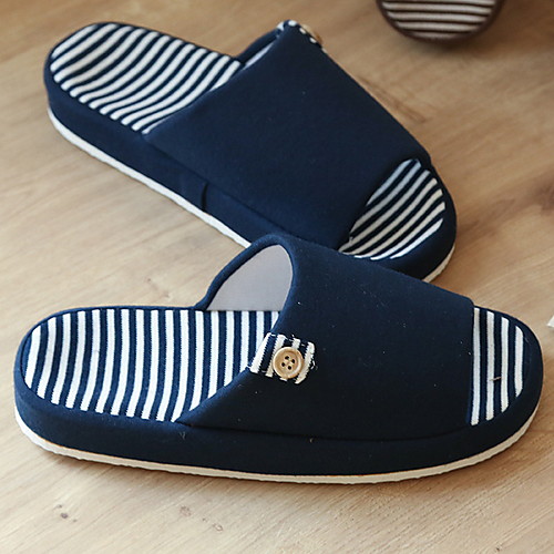 

Men's Slippers & Flip-Flops Daily Microfiber Camel Blue Beige Spring & Summer