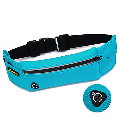 

Running Belt Fanny Pack Waist Bag / Waist pack <20 L for Mountain Bike / MTB Running Marathon Camping / Hiking Sports Bag Multifunctional Scratch-resistant Waterproof Zipper Terylene All Running Bag