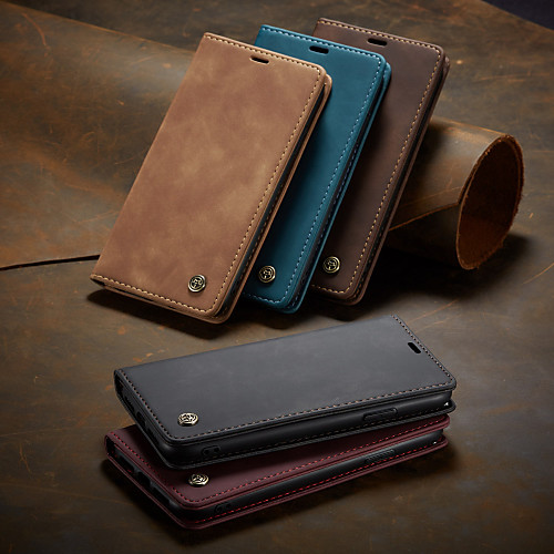 

CaseMe New Retro Leather Magnetic Flip Case For iPhone11/iPhone 11 Pro/iPhone 11 Pro Max With Wallet Card Slot Stand Cover