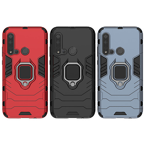 

Case For Huawei scene map Huawei P30 P30 Lite P30 Pro Iron Man series invisible ring bracket PC TPU 2-in-1 armor anti-fall phone case