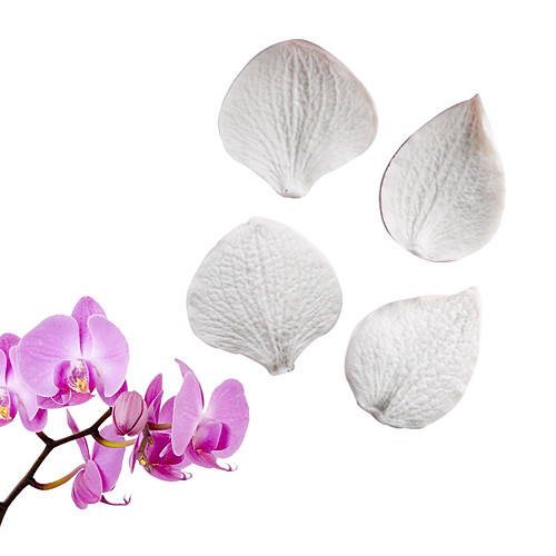 

Phalaenopsis Hydrangea Leaf Double-sided Compression Mold Fondant Cake Silicone Mold