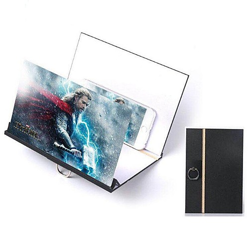 

Mobile Phone Screen Video Magnifier Folding Curved Enlarged Smartphone Movie Amplifying Projector Stand Bracket