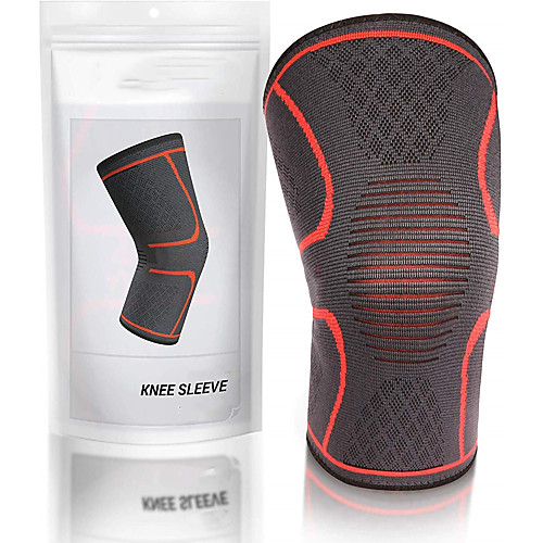 

Knee Brace for Racing Basketball Running Impact Resistant Non Slip Nylon 1 Piece Sports & Outdoor Black Yellow Red