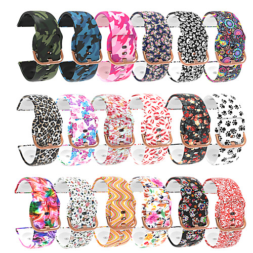 

Watch Band for Apple Watch Series 5/4/3/2/1 Apple Classic Buckle Silicone Wrist Strap