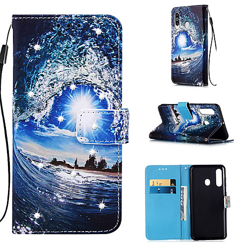 

Case For Samsung Galaxy S9 / S9 Plus / S8 Plus Wallet / Card Holder / Rhinestone Full Body Cases Scenery PU Leather for Galaxy S20 PLUS S20 ULTRA S20 A51 A71 A50 A40 A30 A20 A10S NOTE10 J4 PLUS