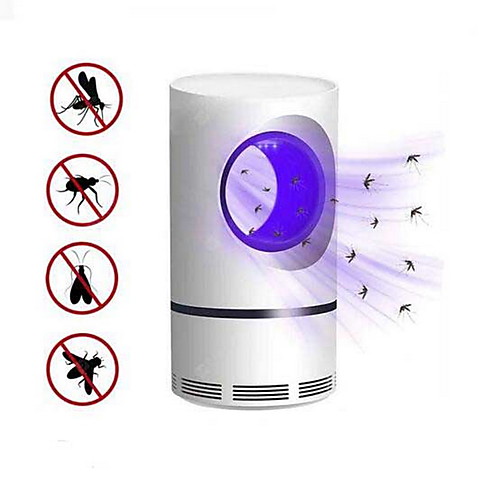 

Electric Flying Insect Mosquito Repeller Lamp Pest Repeller Indoor Pest Inhalation Capture Lamp Effective Safe Silent Suction Fan No Zapper Baby Friendly