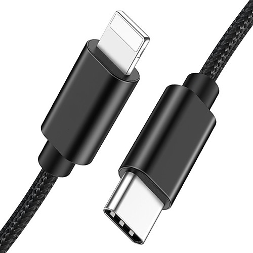 

Micro USB / Lightning Cable 3 A 1.0m(3Ft) Quick Charge Nylon USB Cable Adapter For iPhone
