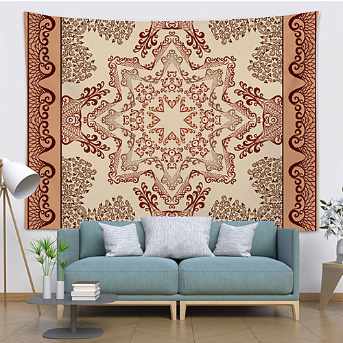 

Mandala Bohemian Wall Tapestry Art Decor Blanket Curtain Hanging Home Bedroom Living Room Dorm Decoration Boho Hippie Psychedelic Geometric Pattern Indian